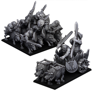 Calendrier de l'Avent (11 décembre) – 5 Cavaliers Orcs achetés = 1 Chariot Orc offert !