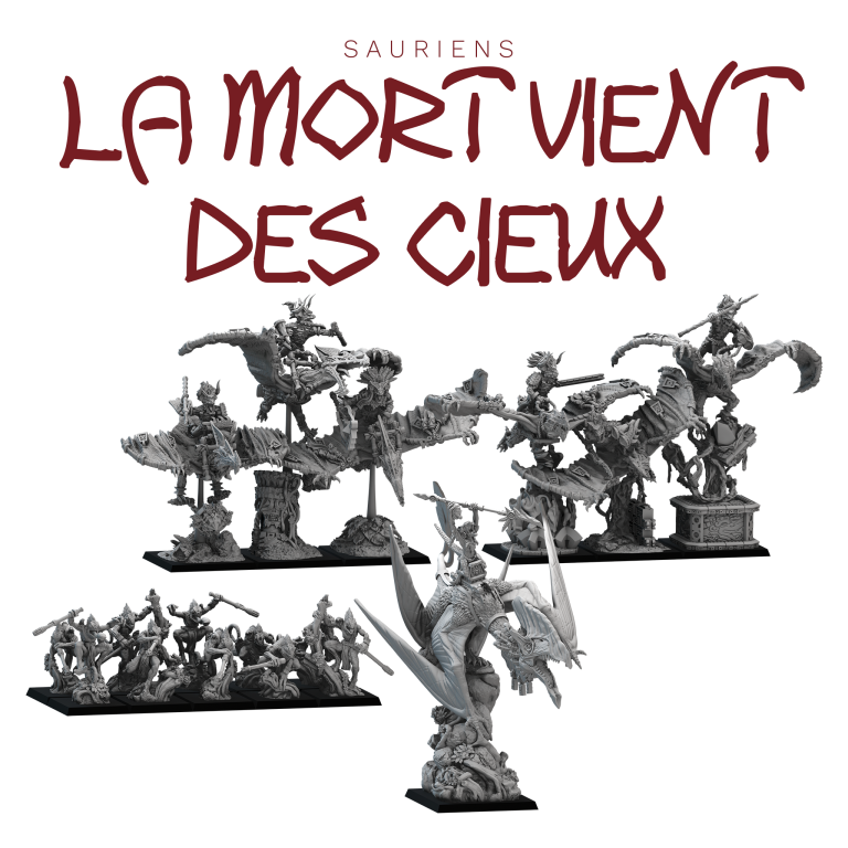 Coffret complémentaire "La Mort Vient des Cieux" - Armée des Sauriens