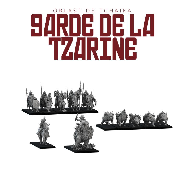 Coffret complémentaire "Garde de la Tzarine" - Armée de l'Oblast de Tchaïka