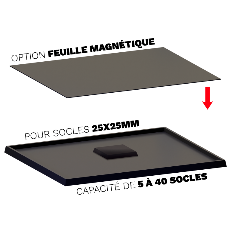 Plateau de mouvement - Infanterie (25x25mm)