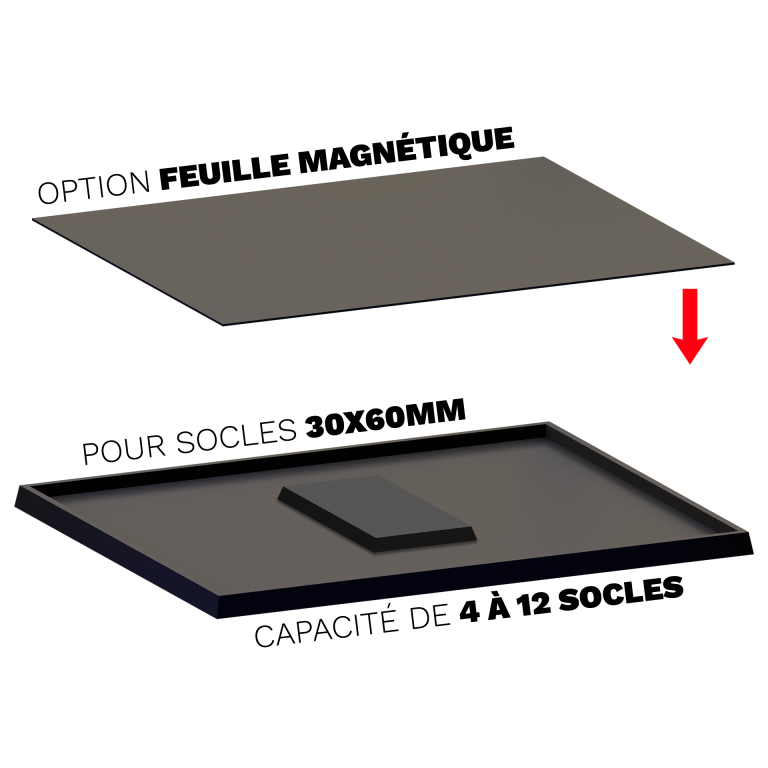 Plateau de mouvement - Cavalerie (30x60mm)