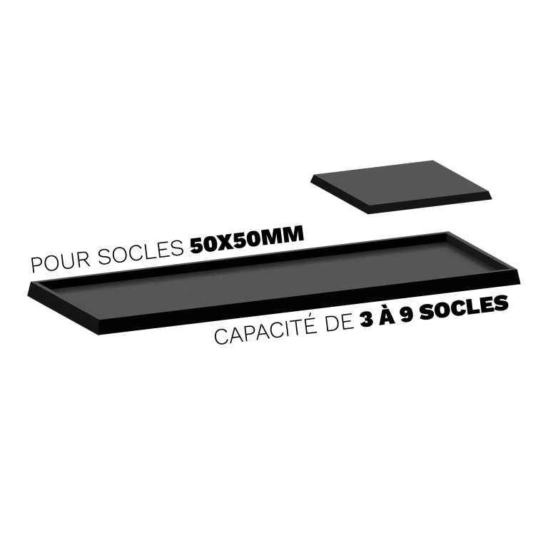 Plateau de mouvement - Infanterie Monstrueuse (50x50mm)