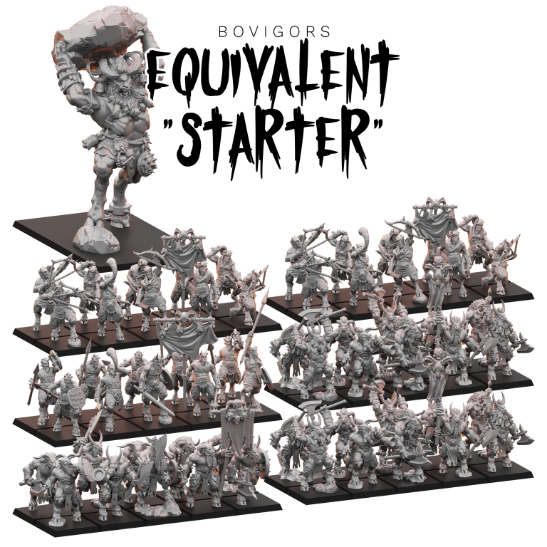 Coffret Équivalent "Starter" - Armée des Bovigors