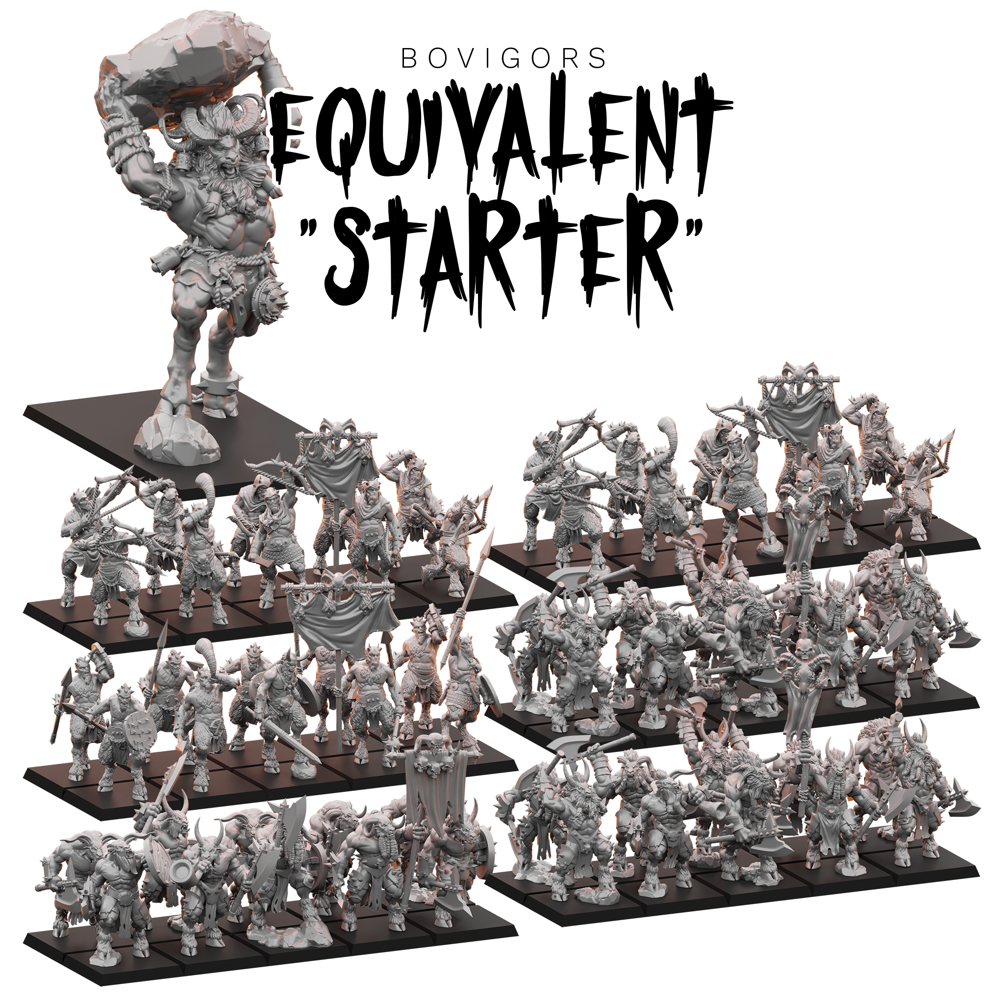 Coffret Équivalent "Starter" - Armée des Bovigors