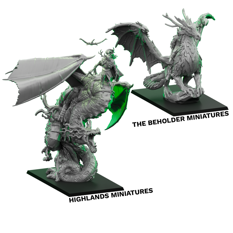 Noble Sylvain sur Dragon des Bois