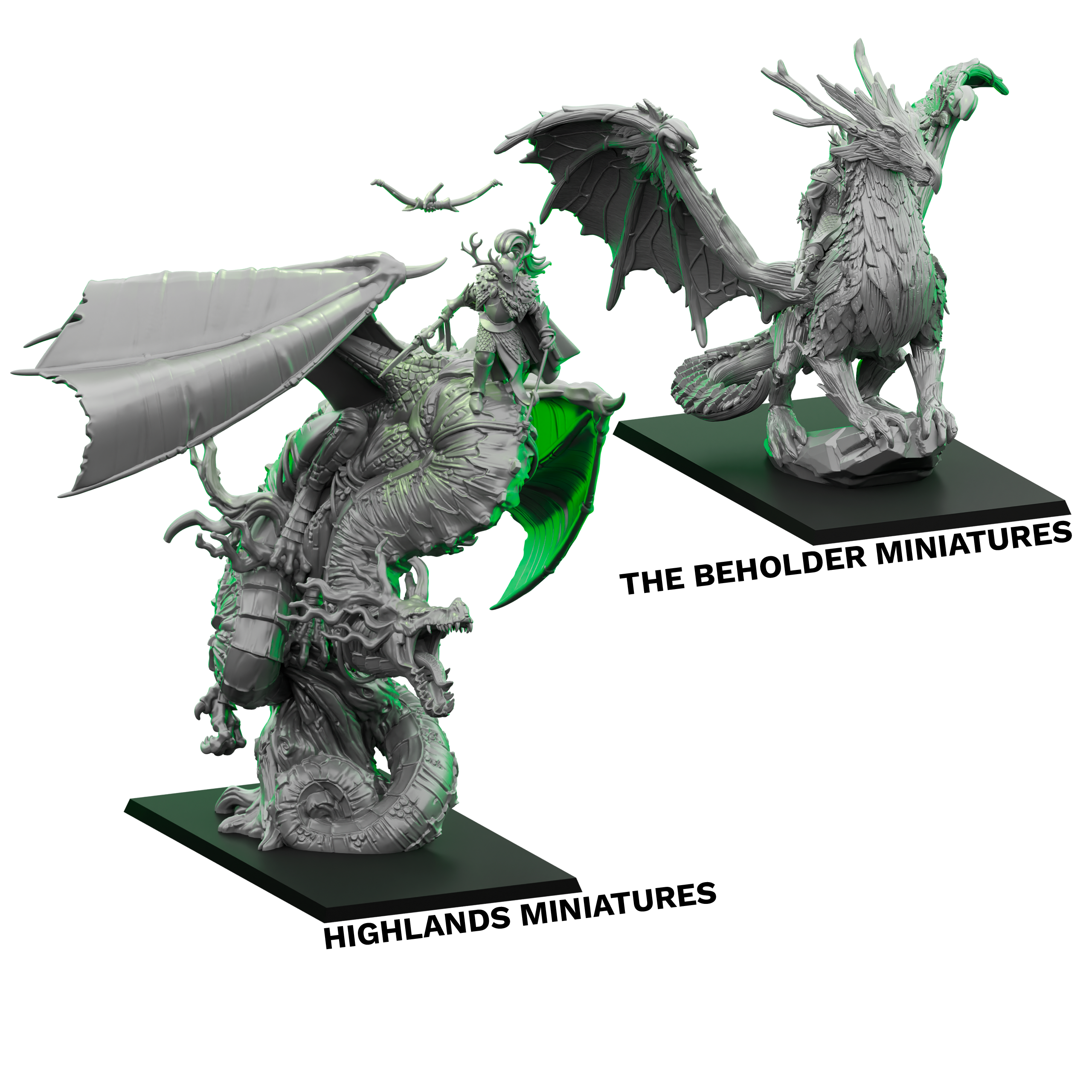 Noble Sylvain sur Dragon des Bois