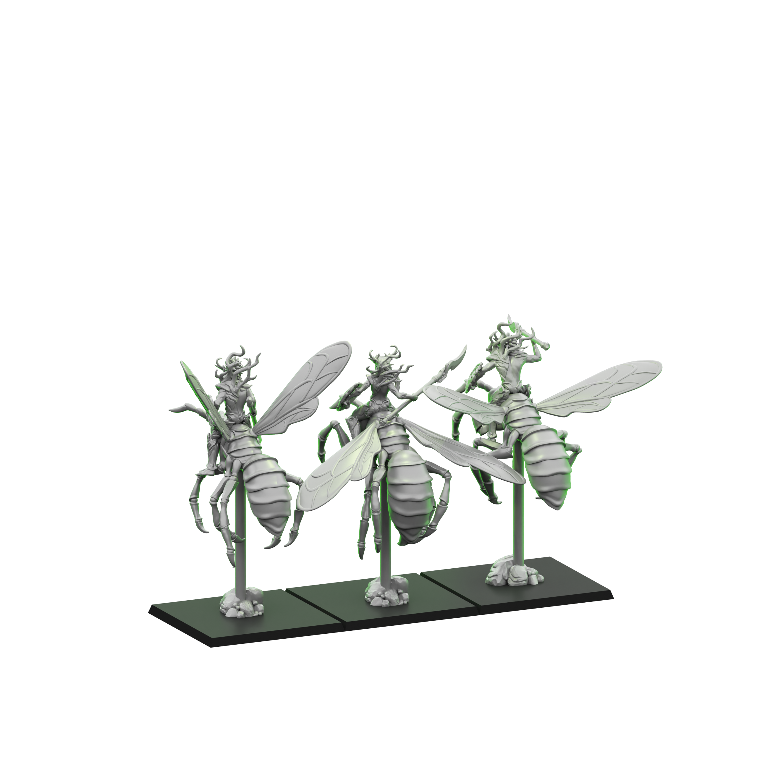 Chevaucheurs sur Insectes Majestueux – Image 2
