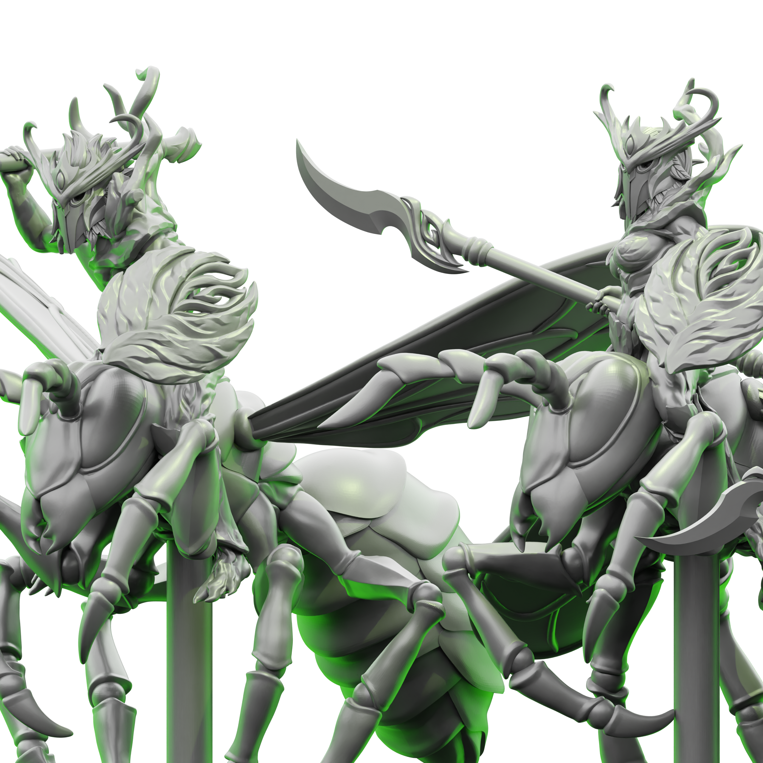 Chevaucheurs sur Insectes Majestueux – Image 3