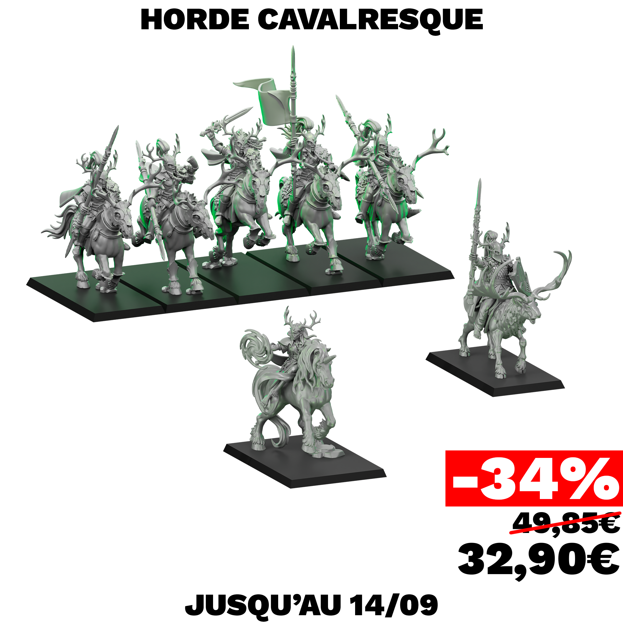 Elfes du Bois Sacré - Horde Cavalresque